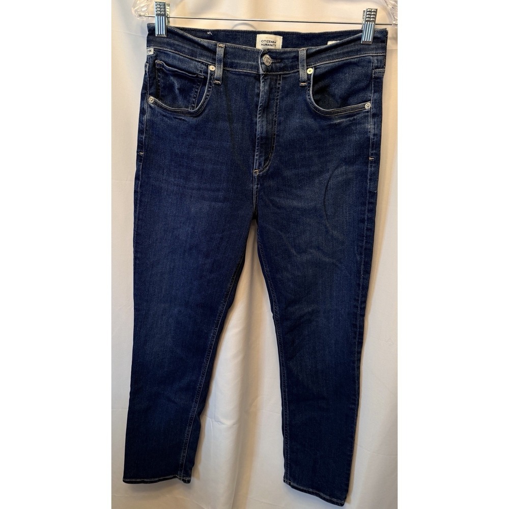 Citizens of Humanity Women's Size 28 Isola Straight Crop Style 2081-1259 Blue